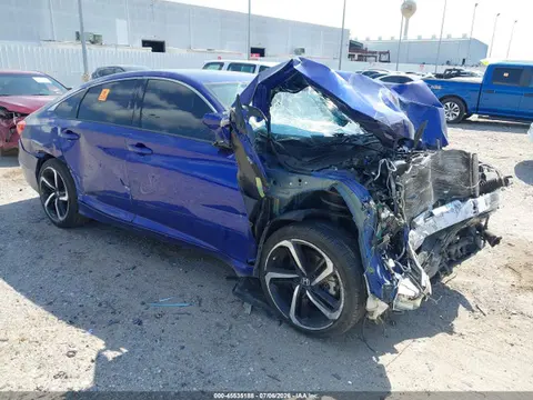 1HGCV1F31JA053146 — 2018 Honda Accord Sport, Передняя часть (Front End), фото до ремонта