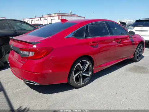 2018 Honda Accord Sport VIN 1HGCV1F37JA096762 фото 4