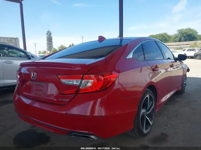 1HGCV1F39JA240232 — 2018 Honda Accord Sport, фото 4 с аукциона IAAI 29.09.2026, Передняя часть