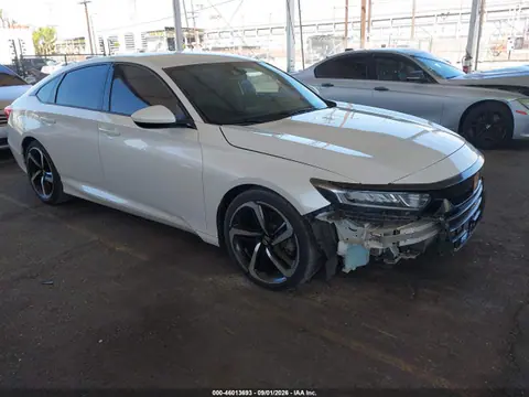 1HGCV1F37JA154059 — 2018 Honda Accord Sport, Передняя часть (Front End), фото до ремонта