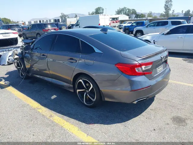 1HGCV1F38JA210719 — 2018 Honda Accord Sport, фото 3 с аукциона IAAI 29.09.2026, Передняя часть