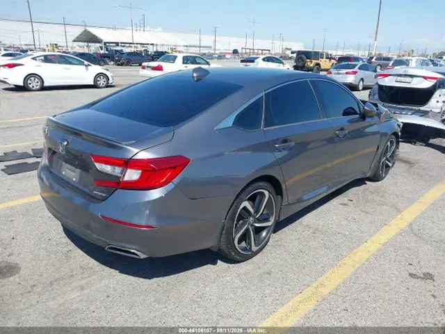 1HGCV1F38JA210719 — 2018 Honda Accord Sport, фото 4 с аукциона IAAI 29.09.2026, Передняя часть