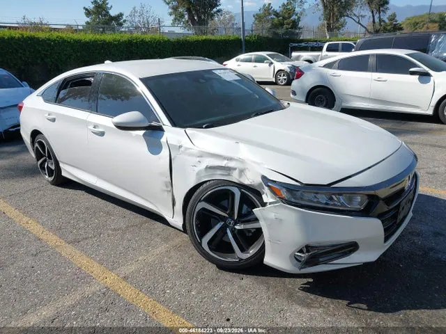 2018 Honda Accord Sport VIN 1HGCV1F36JA184492 фото 1