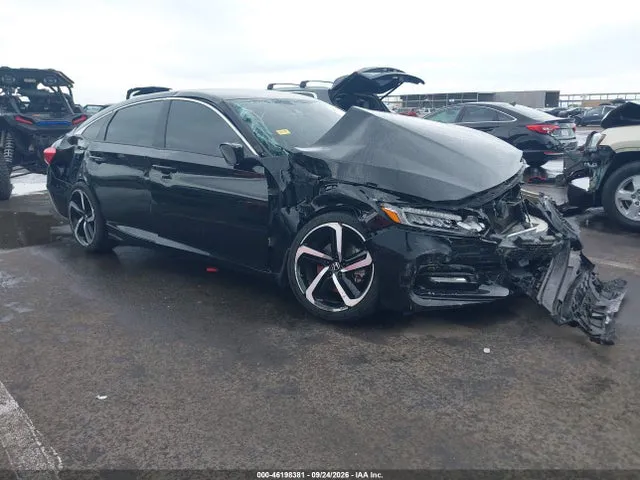 2018 Honda Accord Sport VIN 1HGCV1F37JA203986 фото 1