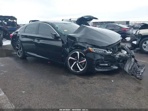 1HGCV1F37JA203986 — 2018 Honda Accord Sport, Передняя часть слева (Left Front), фото до ремонта