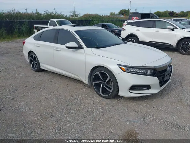 2019 Honda Accord Sport VIN 1HGCV1F36KA801651 фото 1