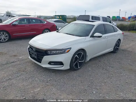 2019 Honda Accord Sport VIN 1HGCV1F36KA801651 фото 2