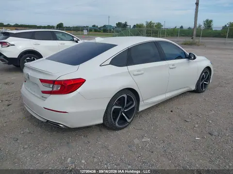 2019 Honda Accord Sport VIN 1HGCV1F36KA801651 фото 4