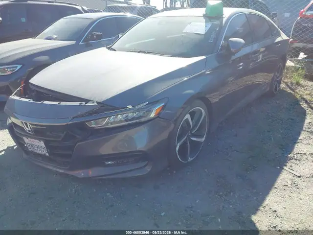 1HGCV1F37KA168898 — 2019 Honda Accord Sport, фото 2 с аукциона IAAI 30.09.2026, Передняя часть справа