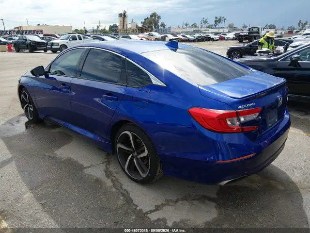 1HGCV1F39KA008344 — 2019 Honda Accord Sport, фото 3 с аукциона IAAI 30.09.2026, Правый бок