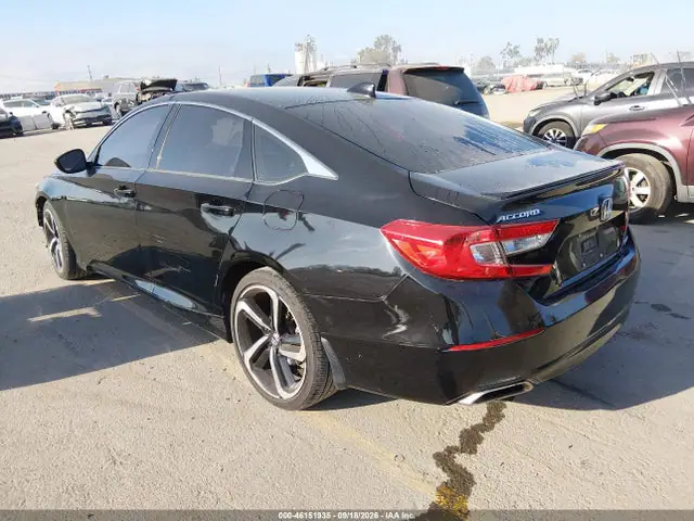 1HGCV1F39KA166571 — 2019 Honda Accord Sport, фото 3 с аукциона IAAI 14.10.2026, Передняя часть