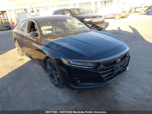 2021 Honda Accord Sport VIN 1HGCV1F33MA800993 фото 1