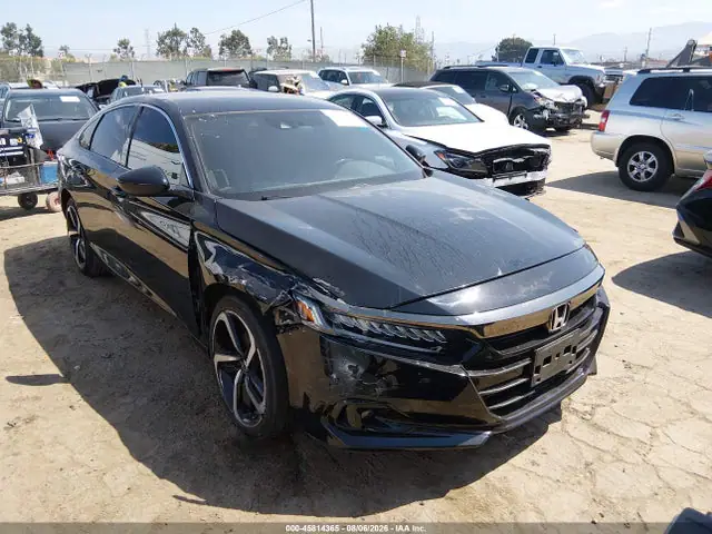 1HGCV1F38MA070711 — 2021 Honda Accord Sport, Угон (Theft), фото до ремонта