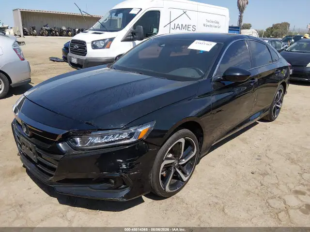1HGCV1F38MA070711 — 2021 Honda Accord Sport, фото 2 с аукциона IAAI 30.09.2026, Угон