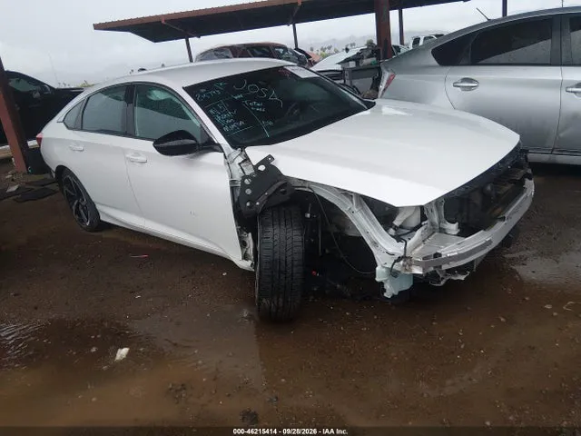 2021 Honda Accord Sport VIN 1HGCV1F34MA082774 фото 1