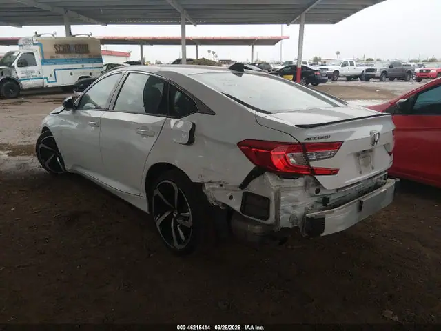 2021 Honda Accord Sport VIN 1HGCV1F34MA082774 фото 3
