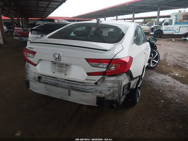 2021 Honda Accord Sport VIN 1HGCV1F34MA082774 фото 4