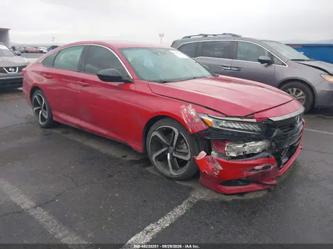 1HGCV1F32MA077122 — 2021 Honda Accord Sport, Естественный износ (Normal Wear & Tear), фото до ремонта