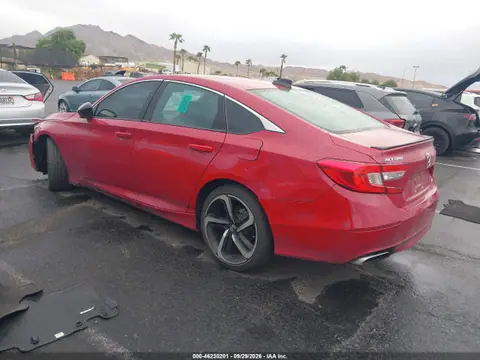 2021 Honda Accord Sport VIN 1HGCV1F32MA077122 фото 3