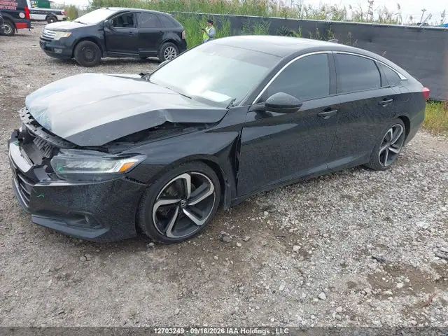 1HGCV1F30NA801889 — 2022 Honda Accord Sport, фото 2 с аукциона IAAI 14.10.2026, Передняя часть