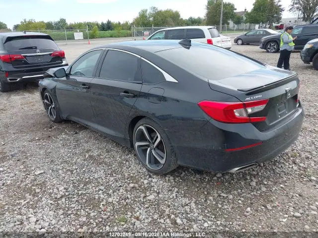 1HGCV1F30NA801889 — 2022 Honda Accord Sport, фото 3 с аукциона IAAI 14.10.2026, Передняя часть