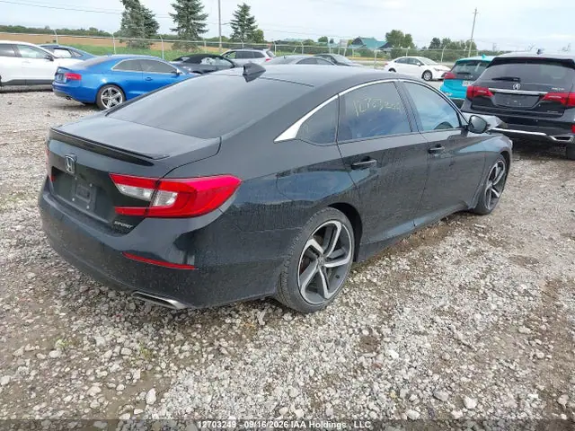 1HGCV1F30NA801889 — 2022 Honda Accord Sport, фото 4 с аукциона IAAI 14.10.2026, Передняя часть