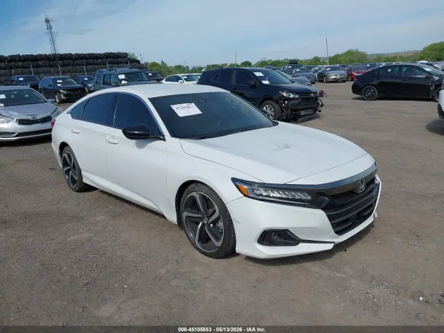 2022 Honda Accord Sport VIN 1HGCV1F33NA033079 фото 1