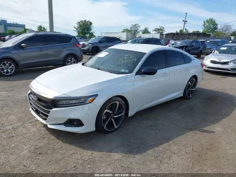 2022 Honda Accord Sport VIN 1HGCV1F33NA033079 фото 2