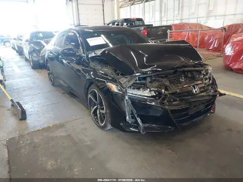 1HGCV1F37NA097156 — 2022 Honda Accord Sport, Передняя часть (Front End), фото до ремонта