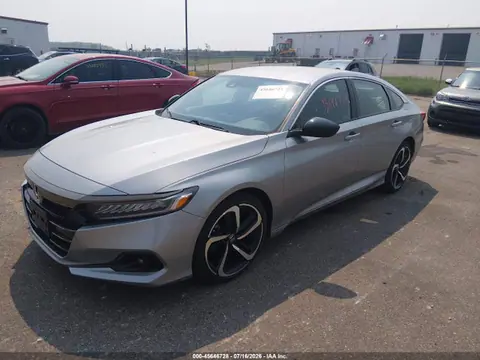 2022 Honda Accord Sport VIN 1HGCV1F34NA010474 фото 2
