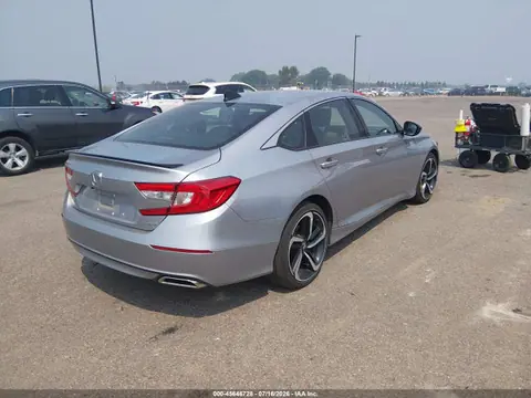 2022 Honda Accord Sport VIN 1HGCV1F34NA010474 фото 4