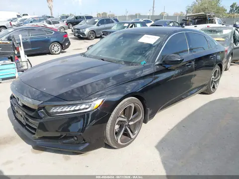 2022 Honda Accord Sport VIN 1HGCV1F32NA106927 фото 2
