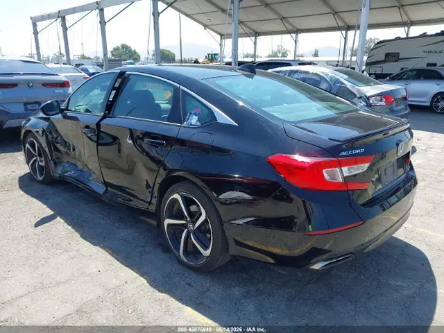 1HGCV1F37NA107071 — 2022 Honda Accord Sport, фото 3 с аукциона IAAI 13.10.2026, Left & Right Side