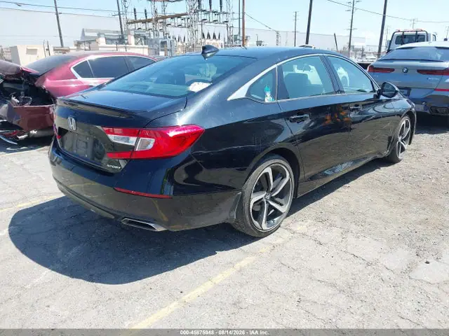 1HGCV1F37NA107071 — 2022 Honda Accord Sport, фото 4 с аукциона IAAI 13.10.2026, Left & Right Side
