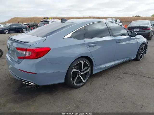 1HGCV1F30NA040605 — 2022 Honda Accord Sport, фото 4 с аукциона IAAI 14.10.2026, Передняя часть справа