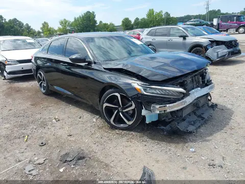 1HGCV1F30NA091974 — 2022 Honda Accord Sport, Передняя часть (Front End), фото до ремонта