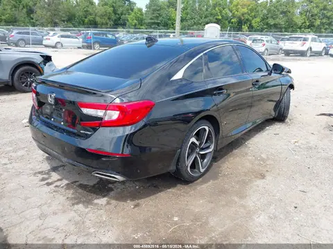 2022 Honda Accord Sport VIN 1HGCV1F30NA091974 фото 4