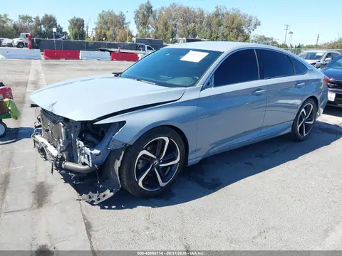 2022 Honda Accord Sport VIN 1HGCV1F39NA080407 фото 2