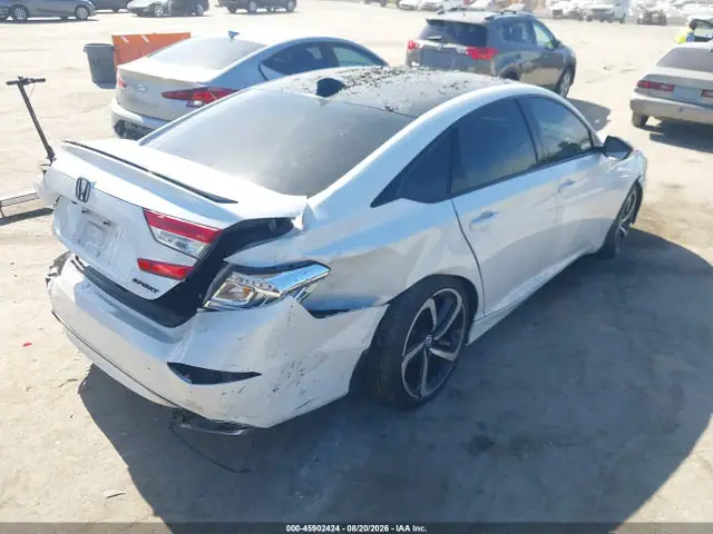 1HGCV1F36NA086066 — 2022 Honda Accord Sport, фото 4 с аукциона IAAI 30.09.2026, Left & Right Side