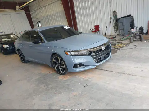 1HGCV1F36NA079568 — 2022 Honda Accord Sport, Левый бок (Left Side), фото до ремонта