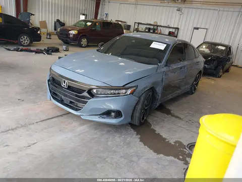 2022 Honda Accord Sport VIN 1HGCV1F36NA079568 фото 2