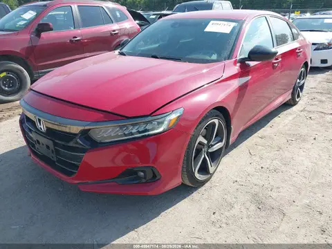 2022 Honda Accord Sport VIN 1HGCV1F39NA000183 фото 2