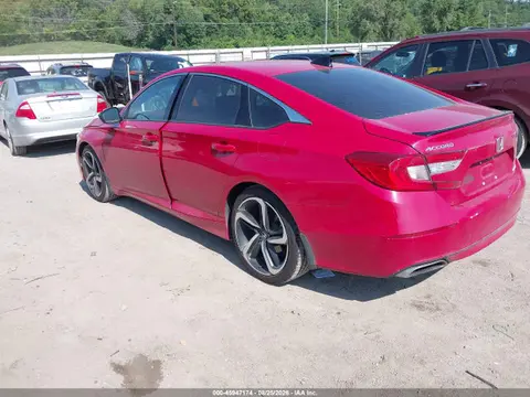 2022 Honda Accord Sport VIN 1HGCV1F39NA000183 фото 3