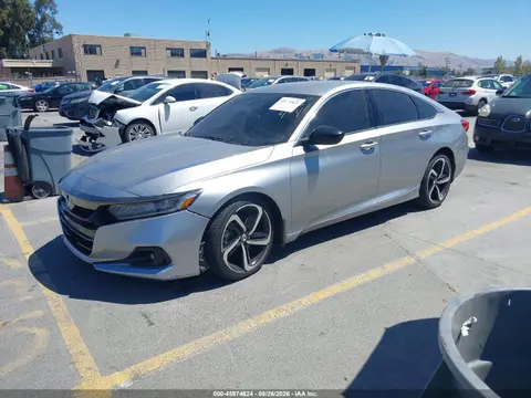 2022 Honda Accord Sport VIN 1HGCV1F38NA043963 фото 2