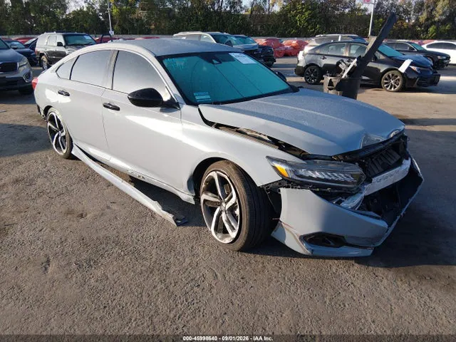 2022 Honda Accord Sport VIN 1HGCV1F35NA109031 фото 1