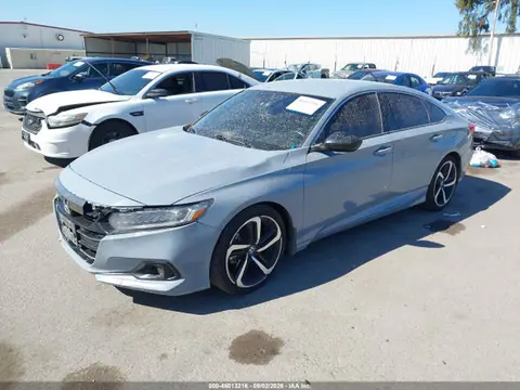 2022 Honda Accord Sport VIN 1HGCV1F37NA040634 фото 2