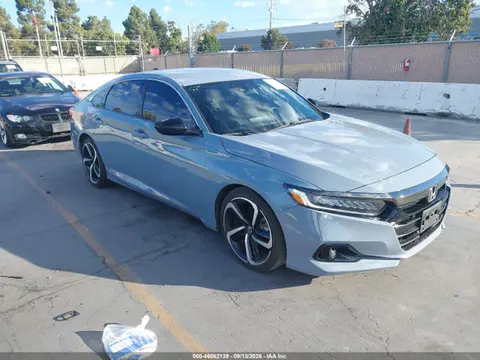 1HGCV1F3XNA068699 — 2022 Honda Accord Sport, Задняя часть слева (Left Rear), фото до ремонта
