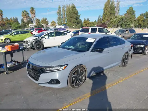 2022 Honda Accord Sport VIN 1HGCV1F3XNA068699 фото 2