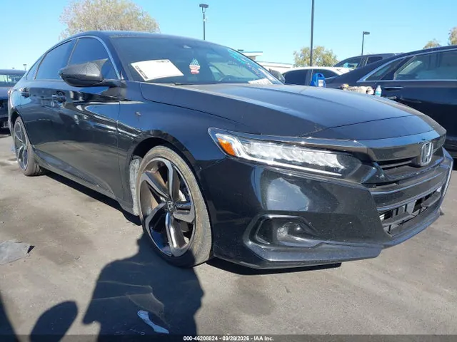 2022 Honda Accord Sport VIN 1HGCV1F31NA098769 фото 1