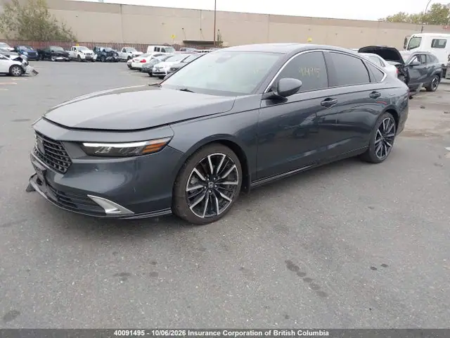 1HGCY2F83PA800456 — 2023 Honda Accord Touring Hybrid, фото 2 с аукциона IAAI 14.10.2026, Передняя часть
